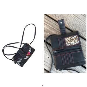 Relic crossbody wallet bag